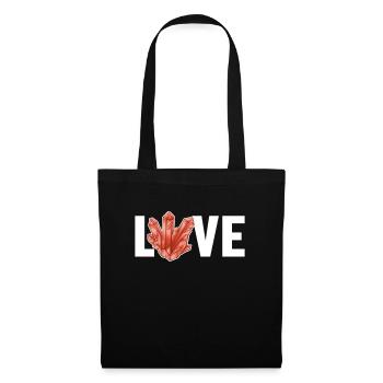 Love Geologist Rockhounding Mineral Collector - Tote Bag - black - Front