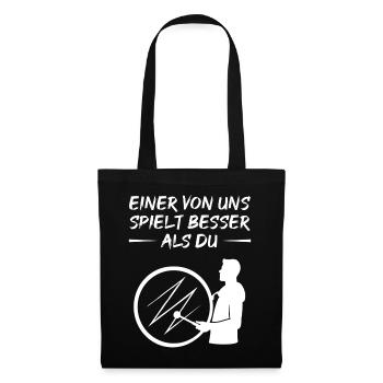 Drum Master Superiority Gift - Tote Bag - black - Front