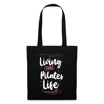 Pilates Instructor Teacher Living - Tote Bag - black - Front