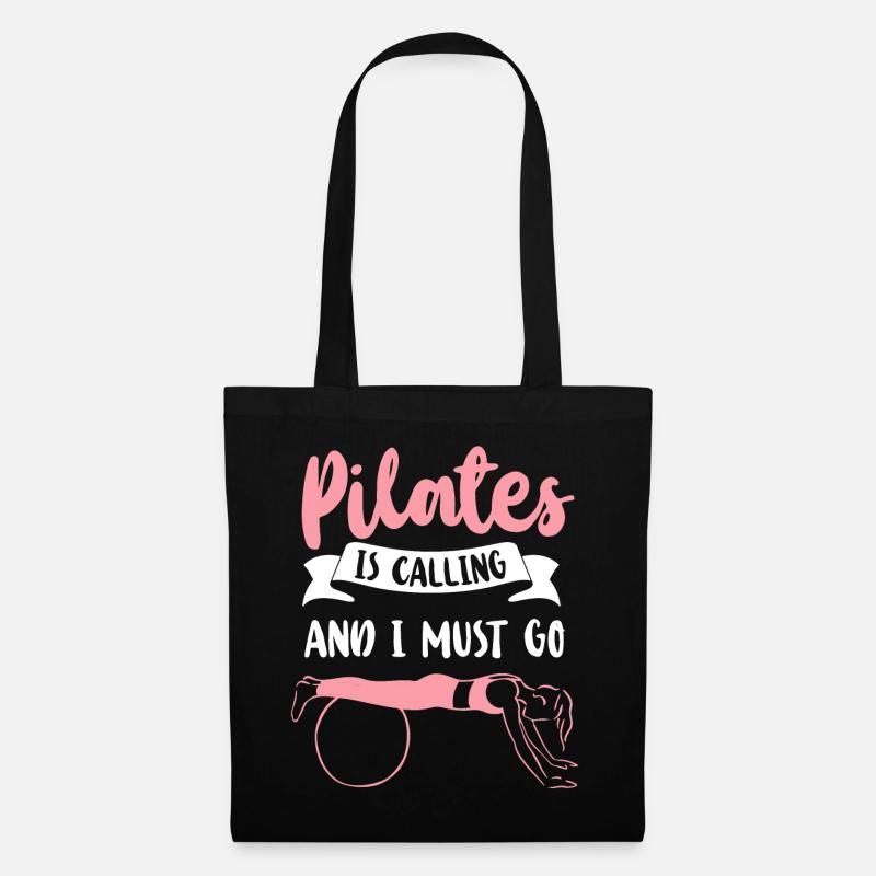 Instructeur de Pilates Professeur de Pilates - Sac en tissu - noir