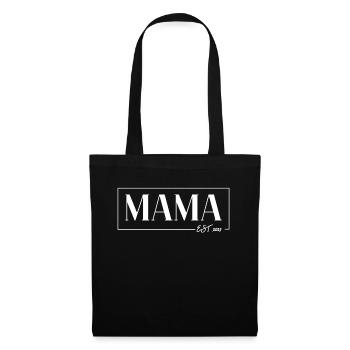 MAMA EST. 2025 - The Mami Mom Mommy Mommy Mama Birth - Tote Bag - black - Front