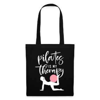 Pilates Instructor Teacher Pilates - Stoffbeutel - Schwarz - Vorne