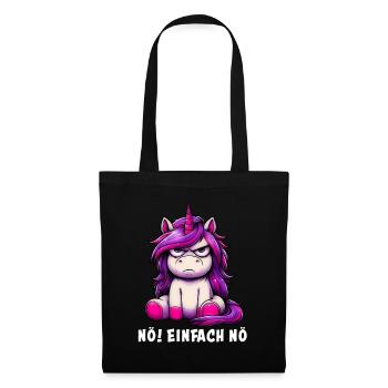 Nope, just Nope - Tote Bag - black - Front