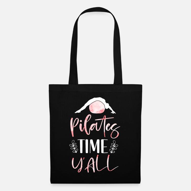 Pilates Instructor Teacher Girl - Stoffbeutel - Schwarz