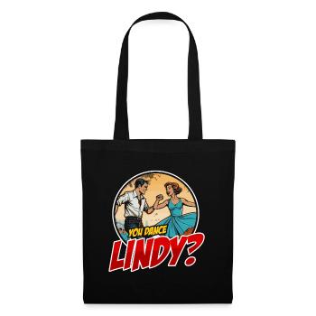 Swing Dance You Dance Lindy Dancing Swing Dancer - Tote Bag - black - Front