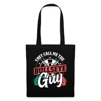 Throwing Sport Dart Player Dart-Throwing - Tote Bag - black - Front