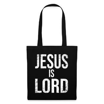 Jesus Is Lord - Tote Bag - black - Front
