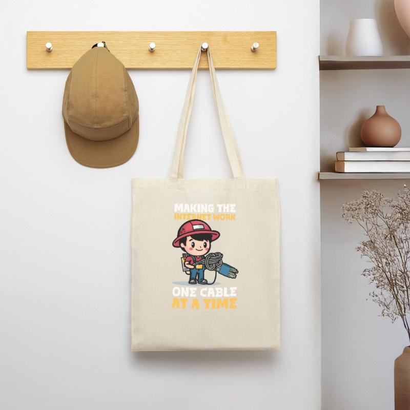 Network Engineering Making Internet Work Tote Bag
