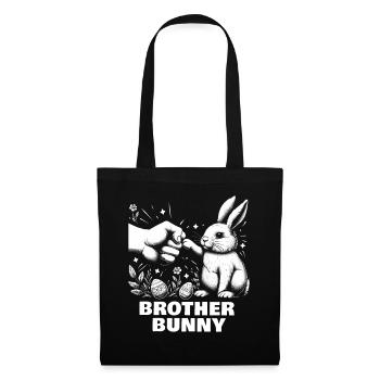 Brother Bunny - Tote Bag - black - Front