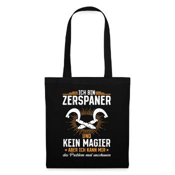 Precision instead of magic - Tote Bag - black - Front