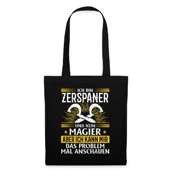 Precision instead of magic - Tote Bag - black - Front