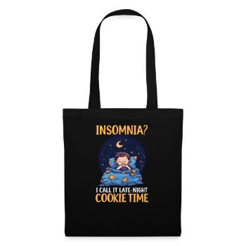 Cookie Lover Insomnia? Late-Night Cookie Time - Tote Bag - black - Front