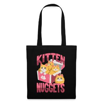 Kitten Nuggets - Tote Bag - black - Front