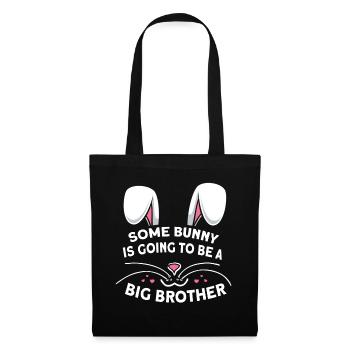 Some Bunny Is Going To Be A Big Brother - Tote Bag - black - Front