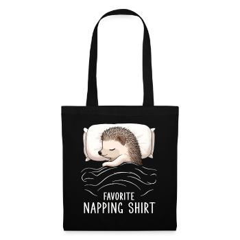 Chemise de sieste préférée - Sac en tissu - noir - Devant