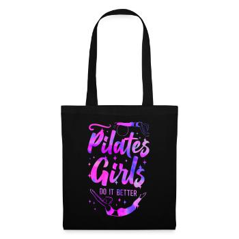 Pilates Instructor Teacher Pilates - Stoffbeutel - Schwarz - Vorne