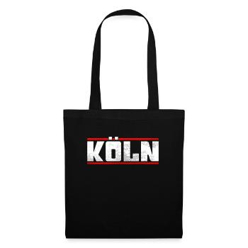 Cologne - Sac en tissu - noir - Devant