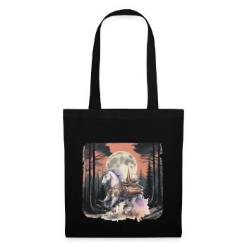 Unicorn Technique Machine Unicorns Whale - Tote Bag - black - Front