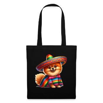 Cinco de Mayo Poméranie - Sac en tissu - noir - Devant