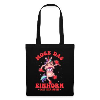 Drôle, Créature Mythique, Dinosaure, Drôle - Sac en tissu - noir - Devant