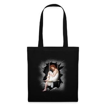 Girl Emotions Feelings Depression Grief - Tote Bag - black - Front