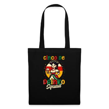 Cinco De Mayo Cinco Drinko Fille - Sac en tissu - noir - Devant
