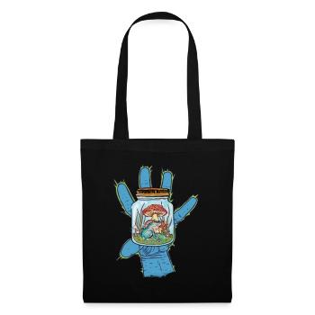 Frog Toad Frogs Fantasy Hand - Tote Bag - black - Front