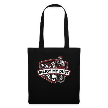 Profitez de mes pilotes de supermoto Dust Racing - Sac en tissu - noir - Devant