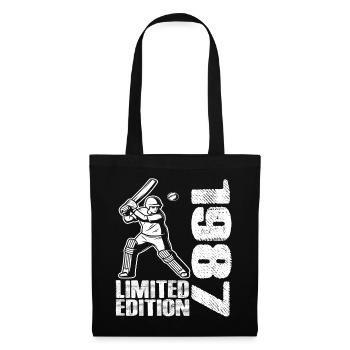 Limited Edition 1987 Limited Edition Cricket - Stoffbeutel - Schwarz - Vorne