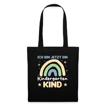 I'm now a kindergarten child kindergarten - Tote Bag - black - Front