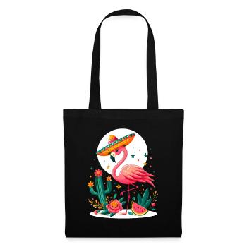 Cinco de Mayo Flamingo - Tote Bag - black - Front