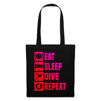 Plongée Libre Plongée Plongeur Plongée Plongée Plongée Plongée - Sac en tissu - noir - Devant