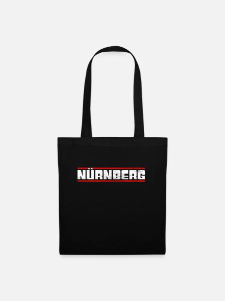 Nürnberg - Stoffbeutel - Schwarz