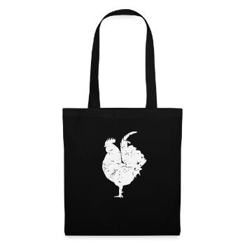 Rooster rooster - Tote Bag - black - Front