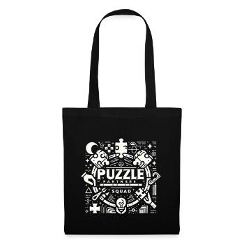 Puzzle Partners Squad 3 - Tote Bag - black - Front