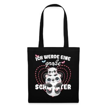 I'm going to be a big sister in 2025 - Tote Bag - black - Front
