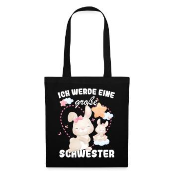 I'm going to be a big sister in 2025 - Tote Bag - black - Front
