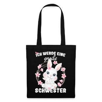 I'm going to be a big sister in 2025 - Tote Bag - black - Front