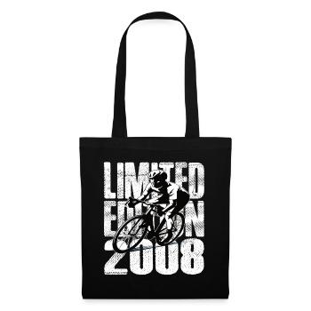 Limited Edition 2008 Limited Edition Geburtstag - Stoffbeutel - Schwarz - Vorne