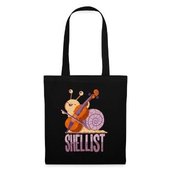 Cello Pun - Tote Bag - black - Front