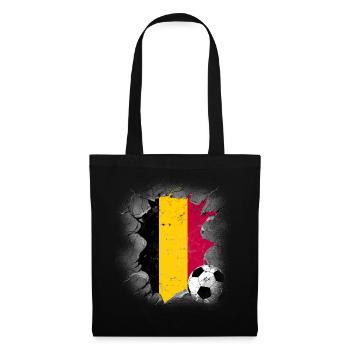 Belgium Belgique Belgie Belgium Brussels Football - Tote Bag - black - Front