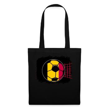 Belgium Belgique Belgie Belgium Brussels Football - Tote Bag - black - Front