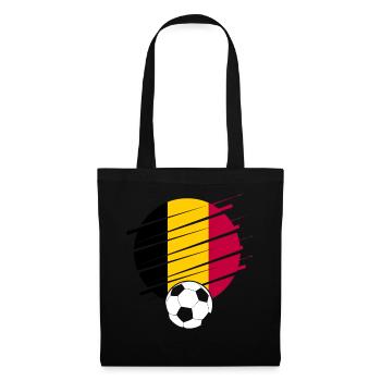 Belgium Belgique Belgie Belgium Brussels Football - Tote Bag - black - Front