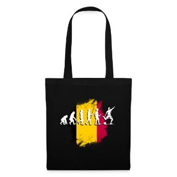 Belgium Belgique Belgie Belgium Brussels Football - Tote Bag - black - Front