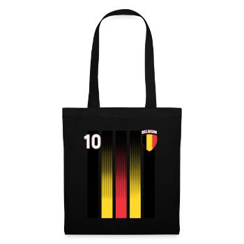 Belgium Belgique Belgie Belgium Brussels Football - Tote Bag - black - Front