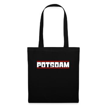 Potsdam - Sac en tissu - noir - Devant