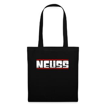 Neuss - Sac en tissu - noir - Devant