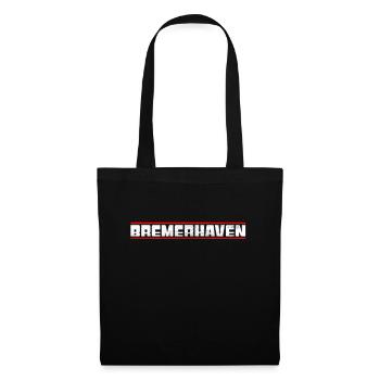 Bremerhaven - Sac en tissu - noir - Devant