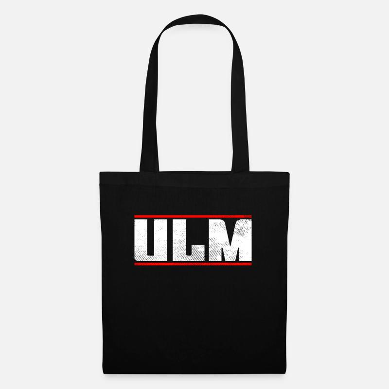 Ulm - Stoffbeutel - Schwarz