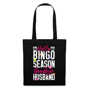 Bingo Player Husband Wife Hello - Tote Bag - black - Front